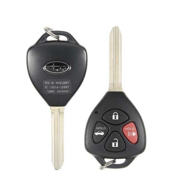 Oem OEM: NEW:  2013-2019 Subaru BRZ / 4-Button Remote Head Key / PN: 57497-CA110 / HYQ12BBY / Chip G - RHK-SUB-CA110