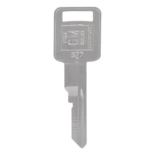 Hillman HILLMAN Traditional Key Automotive Key Blank B-77 Single For GM - 83426
