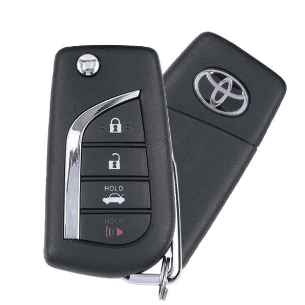 Oem REF: 2018 - 2020 Toyota Camry, Corolla / 4-Button Flip Key / PN: 89070-06790 / HYQ12BFB (H Chip - RFK-TOY108
