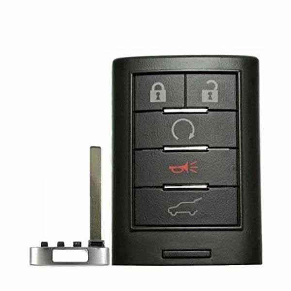 Keyless Factory KeylessFactory:Remote Smart Keys:Cadillac SRX Smart Key 5 Button - RSK-GM-NBG-5
