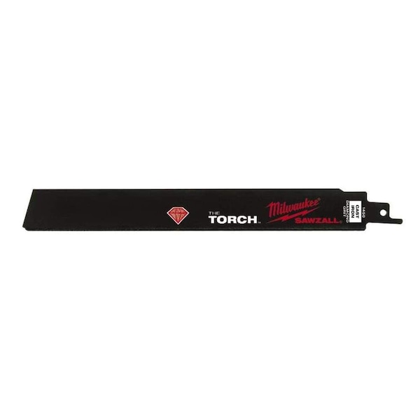 Milwaukee Tool 9 in. Diamond Grit The Torch Sawzall Blade Single - ML48-00-1450