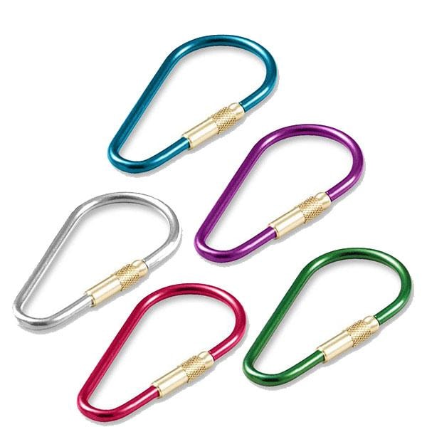 Lucky Line LuckyLine: ANODIZED ALUM OVAL KEY RG 1/CD - LKL-73701
