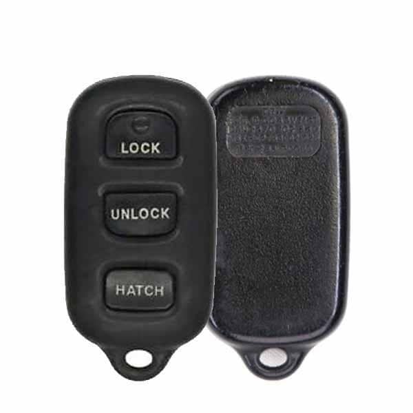 Oem REF: 2003-2008 Toyota Matrix / 3-Button Keyless Entry Remote w/ Hatch / PN: 88LP0065 / GQ43VT14 - OR-TOY-T14T-3B