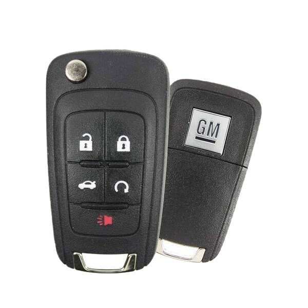 Strattec Strattec: 5 Button GM Flip Key PEPS GM Logo, Brand New 315 MHZ - STR-5927058