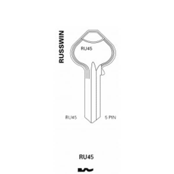 Jet JET: 6-Pin Nickel Plated Schlage Key Blank (SC20) - JET-SC20