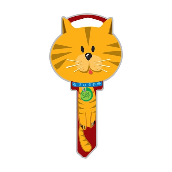 Lucky Line B115K Cat Key Blank KW1 & KW11, 5PK - 5661087