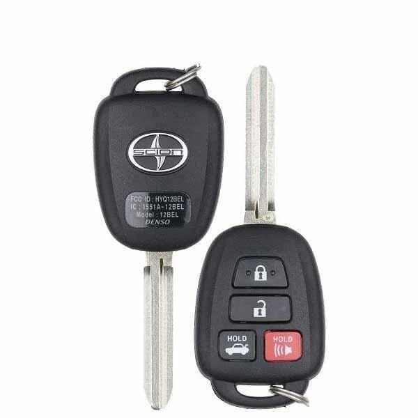 Oem NEW: 2016-2017 Scion FR-S Toyota 86 / 4-Button Remote Head Key / PN: SU003-05282 / HYQ12BEL / G - RHK-TOY-5282