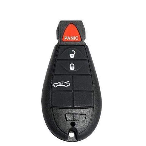 Solidkeys SolidKeys: Chrysler, Dodge, Jeep FOBIK - 4 Button w/ Trunk - SLD-CDHBL-G130