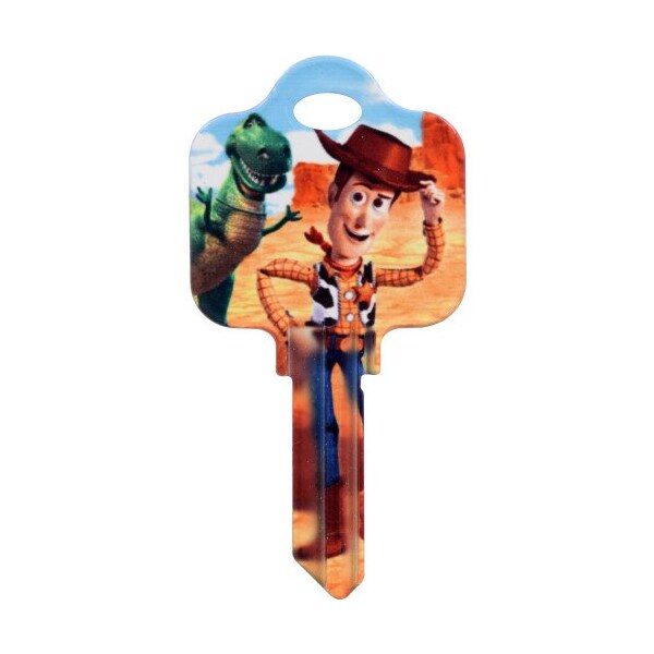 Hillman HILLMAN Disney Buzz/Woody House Key Blank 68 SC1 Single For Schlage Locks - 87660