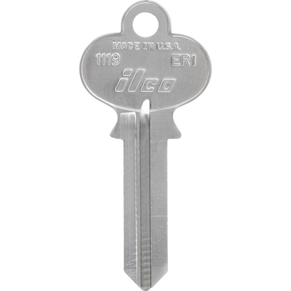 Hillman HILLMAN KeyKrafter House/Office Key Blank 2045 ER1 Single For Earl Locks - 532045