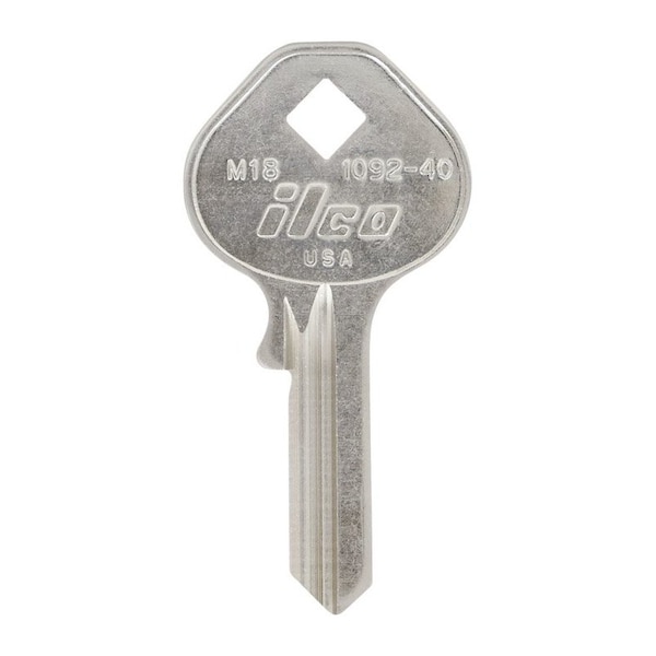 Hillman HILLMAN Traditional Key Padlock Universal Key Blank Single, PK10 - 86376