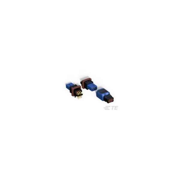 Conectores rectangulares Mil Spec de TE Connectivity 369 de 3 vías, montaje en panel, 90 PCB Gold, Pin - YD369-B33-NP400000