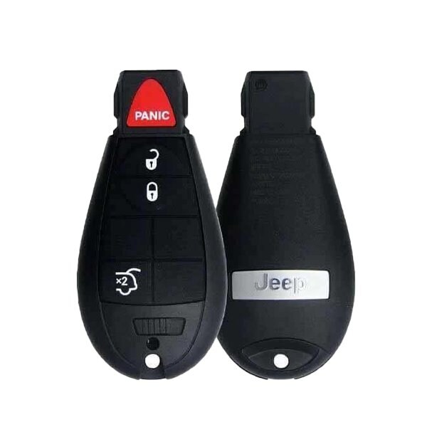 Oem NEW:  2009-2013 Jeep Grand Cherokee / 4-Button Keyless Go Fobik / PN: 68051664AH / IYZ-C01C (OE - RSK-JP-1664