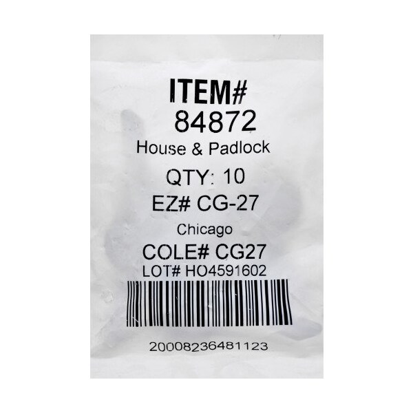 Hillman HILLMAN Traditional Key Automotive Key Blank CG27 Single For Chicago - 84872
