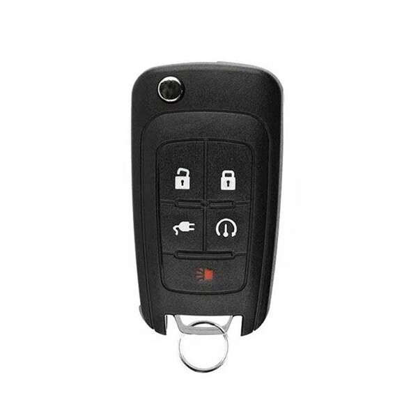 Oem REF: 2011-2015 Chevrolet Volt / 5-Button Flip Key w/ Plug-In / PEPS / PN: 22923862 / OHT0591817 - RFK-ULK075