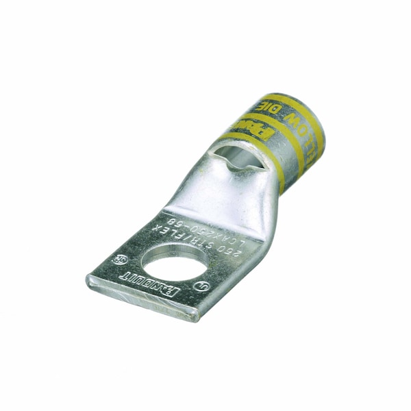 Panduit Copper Compression Lug, 1 orificio, 250 Kcmi - LCAX250-58-X