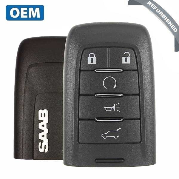 Saab OEM:REF2011 / 5-Button Smart Key / PN25849810 / NBG009768T - RSK-SAAB-94X
