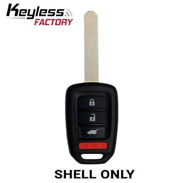 Keyless Factory KeylessFactory: 2016-2019 Honda CR-V HR-V / 4-Button Shell / PN: 35118-T7S-A00 / MLBHLIK6-1T - RHS-HON-1473