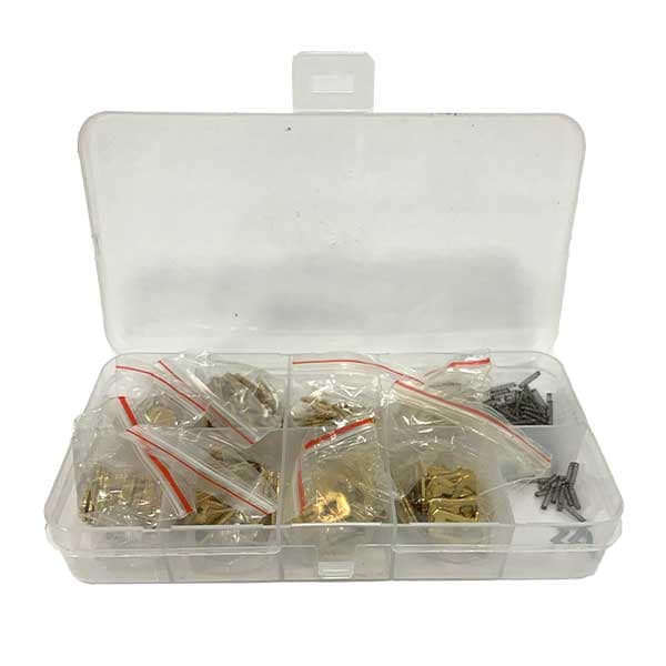 Keyless Factory KeylessFactory: GM Ignition Lock Wafer Set / 8 Sizes / 20 pcs each size, PK 160 - KLF-LWS-GM07