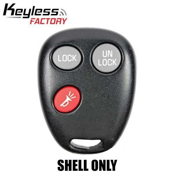 Keyless Factory 2002-2003 Saturn Vue / 3-Button Keyless Entry Remote SHELL ONLY / PN22693421 / LHJ009 - ORS-GM-046