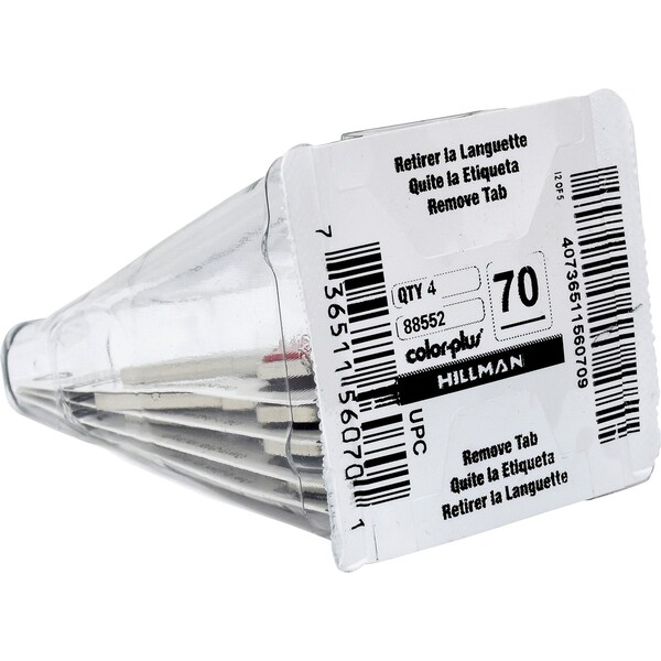 Hillman HILLMAN Traditional Key House/Office Key Blank 70 DE6/ DE5/ HR1/ MD17 Single For Dexter Locks, PK4 - 88552