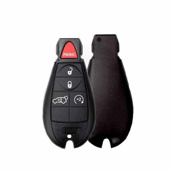 Keyless Factory KeylessFactory: Jeep Cherokee 2014-2018 / 5-Button Fobik / GQ4-53T - RK-JP-FBK-5