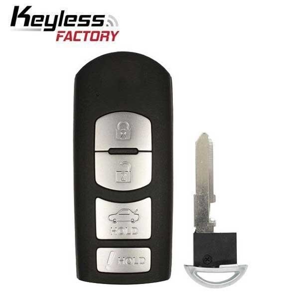 Mazda KeylessFactory2014-2019 / 4-Button Smart Key / PNGJY9-67-5DY / WAZSKE13D01 WAZSKE13D02 - RSK-MAZ-D1T
