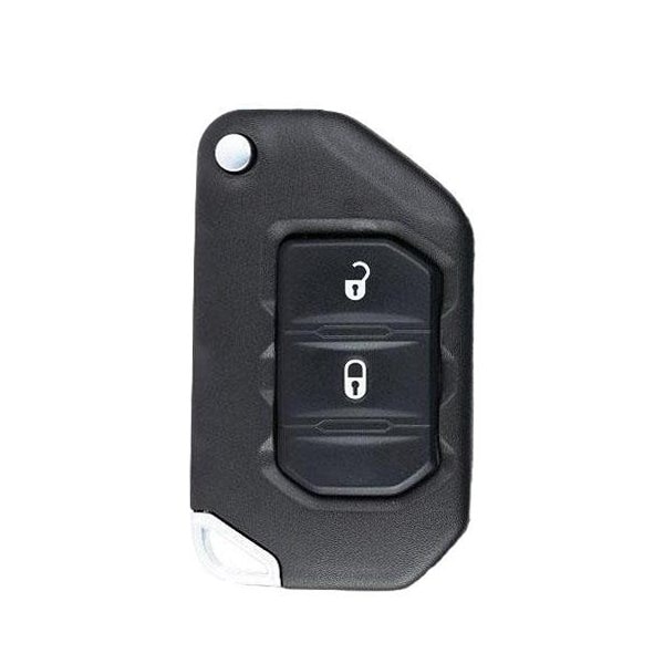Keyless Factory 2021 Jeep Wrangler Gladiator / 2-Button Smart Flip Key Remote / PN: 68416786AB / OHT - RFK-WRNG-2