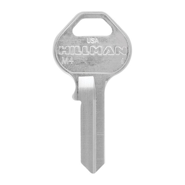 Hillman Padlock M4-Single Sided Universal Key Blank, Assorted - Pack of 10 - 5937511