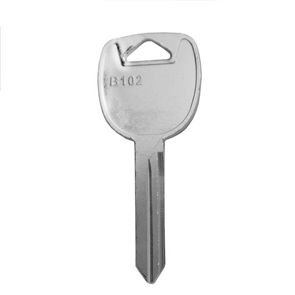 Keyless Factory KeylessFactory: B102 GM Metal Test Key, PK 10 - MTK-B102