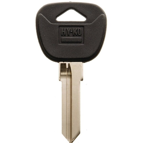 Hy-Ko Automotive Key Blank, Brass/Plastic, Nickel, For: BMW Vehicle Locks - 12005BMW3