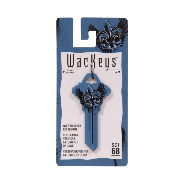 Hillman HILLMAN Wackey Blue Wings House/Office Universal Key Blank SC1 Single - 89921