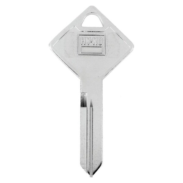 Hy-Ko Key Blank, Brass, Nickel-Plated, For: Truck Cap ARE1 - 11010ARE1
