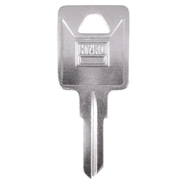 Hy-Ko Key Blank, Brass, Nickel-Plated, For: Trimark TM17 Locks - 11010TM17