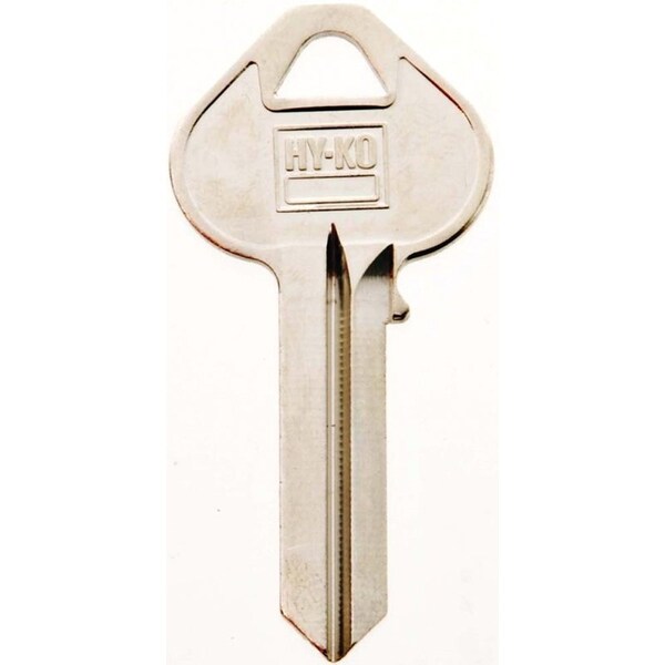 Hy-Ko Key Blank, Brass, Nickel, For: Russwin and Corbin Cabinet, House Locks and Padlocks - 11010RU45