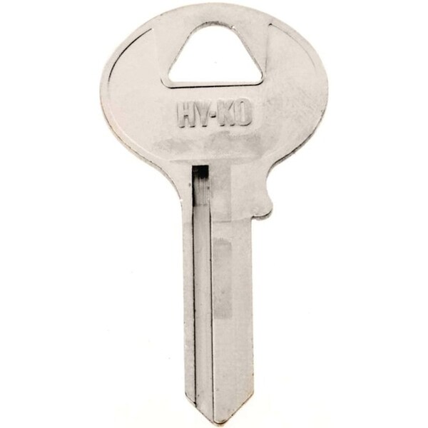 Hy-Ko Key Blank, Brass, Nickel, For: Corbin Russwin Cabinet, House Locks and Padlocks - 11010CO10