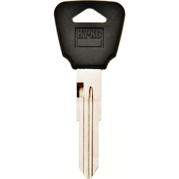 Hy-Ko Automotive Key Blank, BrassPlastic, Nickel, For Honda Vehicle Locks - 12005HD96