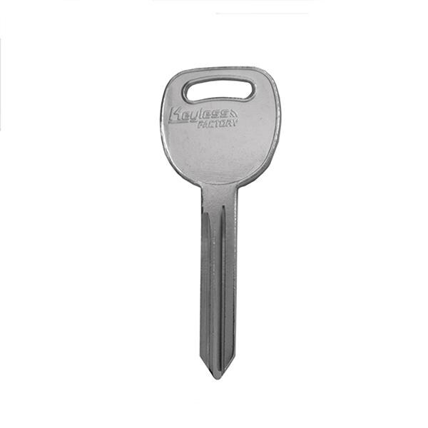 Keyless Factory KeylessFactory: B106 / P1115 Chevrolet / Saturn Metal Key, PK 10 - MTK-B106