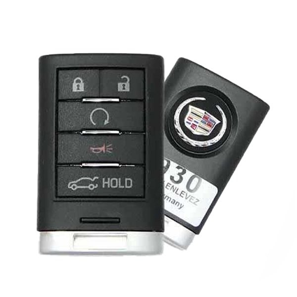 Oem OEM: REF:  2013-2015 Cadillac ATS XTS / 5-Button Smart Key w/ Trunk / PN: 22856930 / NBG009768T - RSK-ULK059
