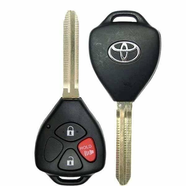 Oem REF: 2007-2013 Toyota Scion / 3-Button Remote Head Key / PN: 89070-52860 / MOZB41TG / (4D 67 Ch - RHK-TOY054-T