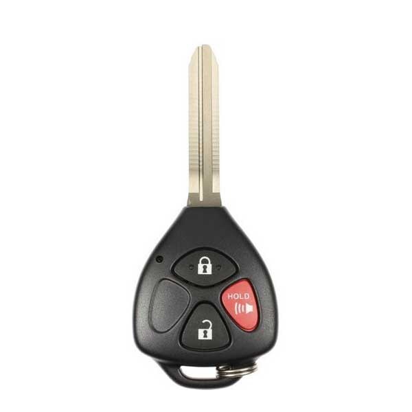 Keyless Factory KeylessFactory:Remote Head Keys:Toyota 3 Button Remote Key 29T (67 Chip) - RK-TOY-29T-67-3B