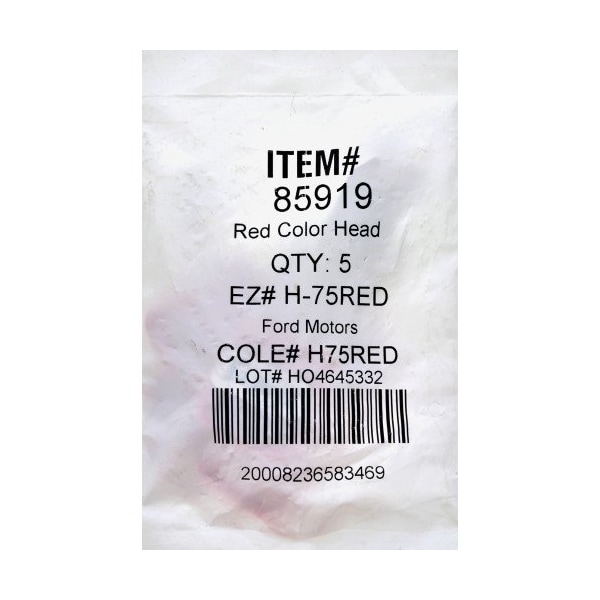 Hillman HILLMAN ColorPlus Traditional Key Automotive Key Blank H-75 Double For Ford - 85919