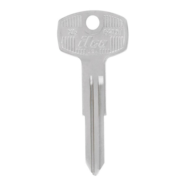 Hillman Automotive Universal Key Blank for Double Sided for Hyundai - Case of 10; Silver - 5964390