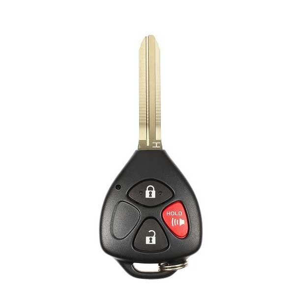 Keyless Factory KeylessFactory:Remote Head Keys:Toyota 3 Button Remote Key H Chip - RK-TOY-BBYH