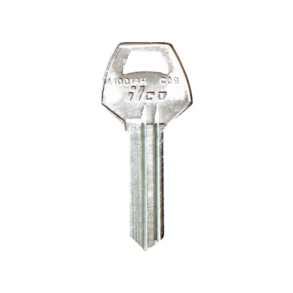 Ilco Ilco: Key Blanks, A1001AH-CO91 COR. (UO1A1 A22A1 - ILCO-A1001AH-CO91