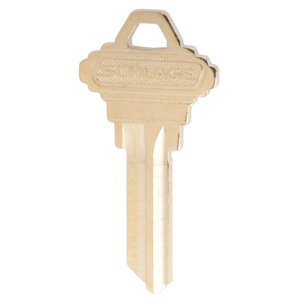 Schlage 6-Pin Keyblank, H Keyway, Embossed Logo Only, 50 Pack - 35-101 H (50PK)