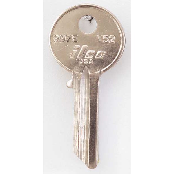 Kaba Ilco Key Blank, Brass, Type Y52, 5 Pin, PK10 - 997E-Y52