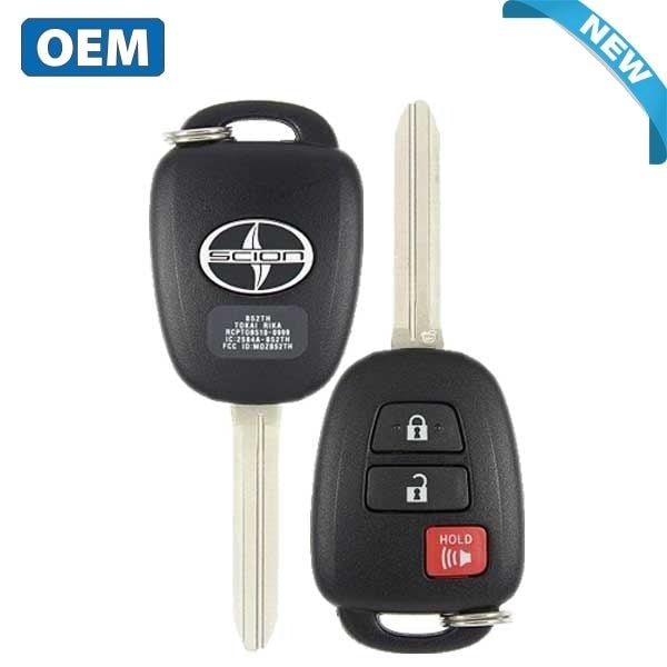Scion OEMNew2013-2016 TC / 3-Button Head Key / PN89070-52G30 / MOZB52TH - RHK-SCI-52G30