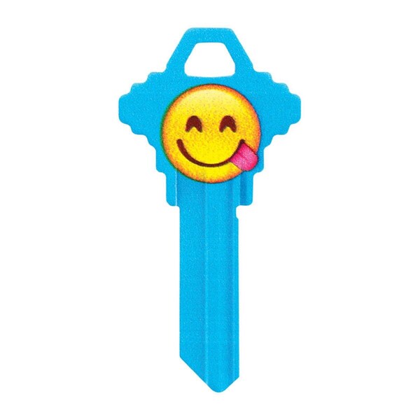 Hillman Wackey Emoji House & Office Universal Key Blank with Single Sided - Case of 6 - 5005164