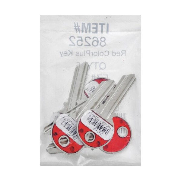 Hillman HILLMAN ColorPlus Traditional Key House/Office Key Blank Single - 86252
